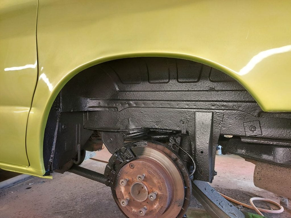 Rear Wheel Arches, Outer Sills, Full Respray Mazda Bongo Auto Centre