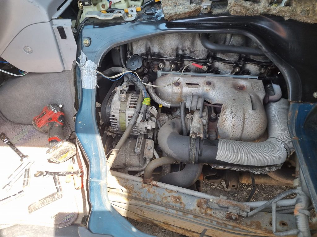 Alternator Fitted in Record Time for a Mazda Bongo