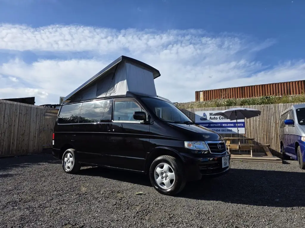 Mazda Bongo Campervan for Sale – Low Mileage, Full Service & Pop Top