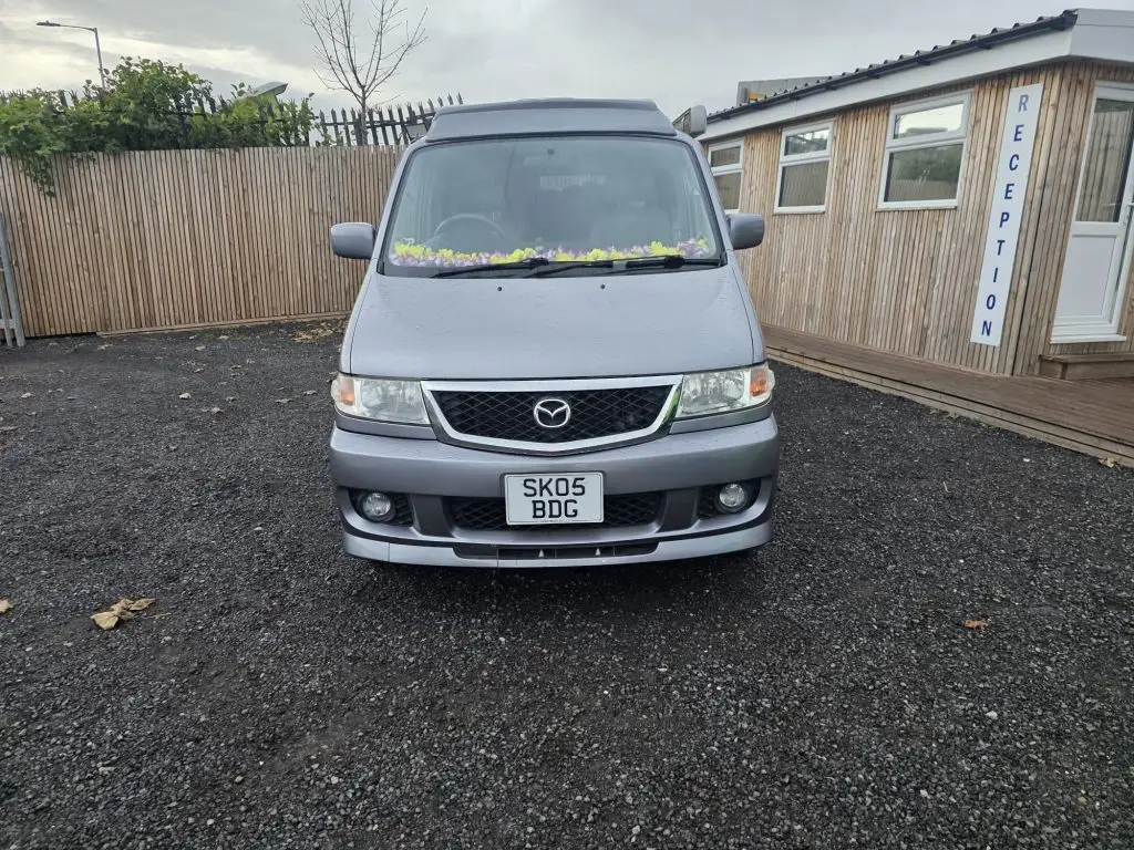 Completed Mazda Bongo after MOT pass with no advisories