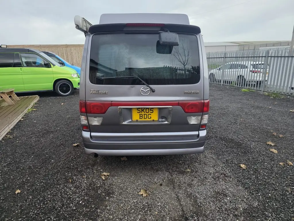 Completed Mazda Bongo after MOT pass with no advisories