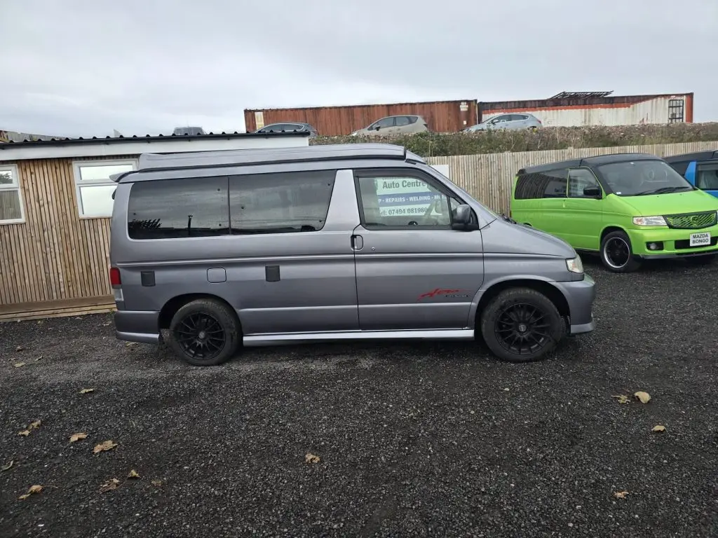 Completed Mazda Bongo after MOT pass with no advisories