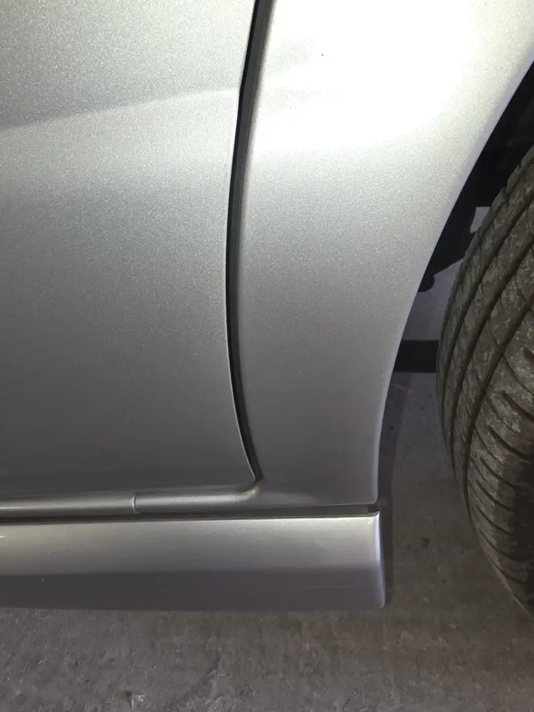 Mazda Bongo sliding door area restored with new rear arch panel fitted
