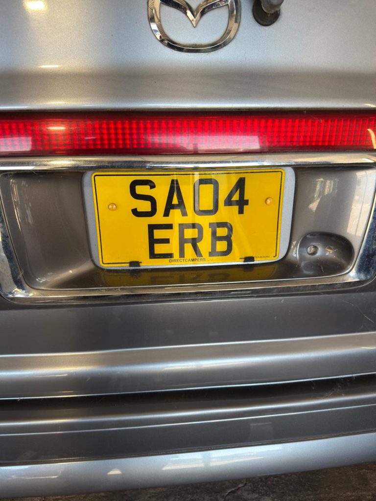Mazda Bongo welding repairs during respray project