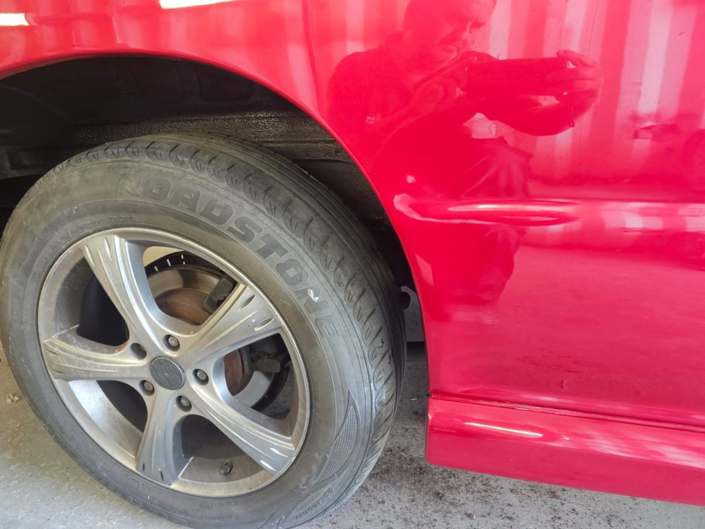 Mazda Bongo Wheel Arch Repair