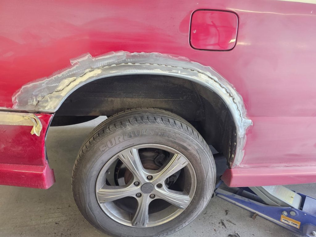 Mazda Bongo Wheel Arch Repair