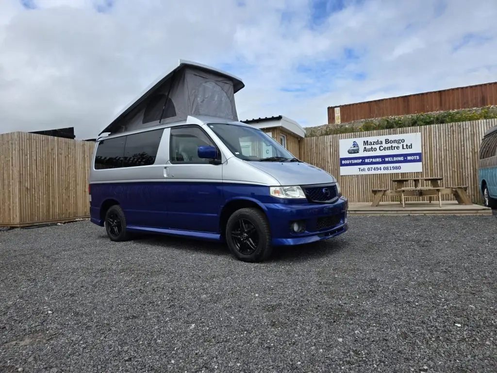 2004 Mazda Bongo Aero – Full Custom Camper Conversion with Pop-Top, Solar, and Rock n Roll Bed