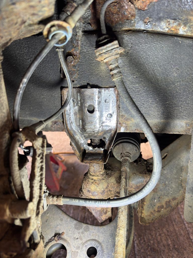 Severely corroded Mazda Bongo