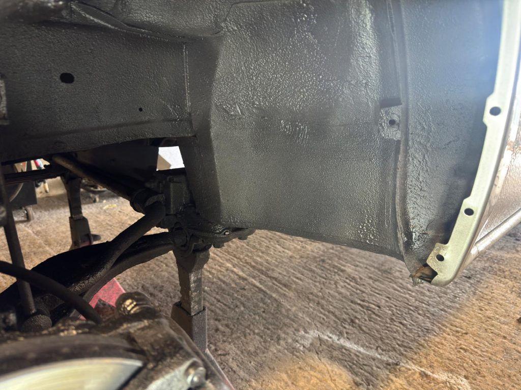 Mazda Bongo inner wing fully seam welded and rust protected