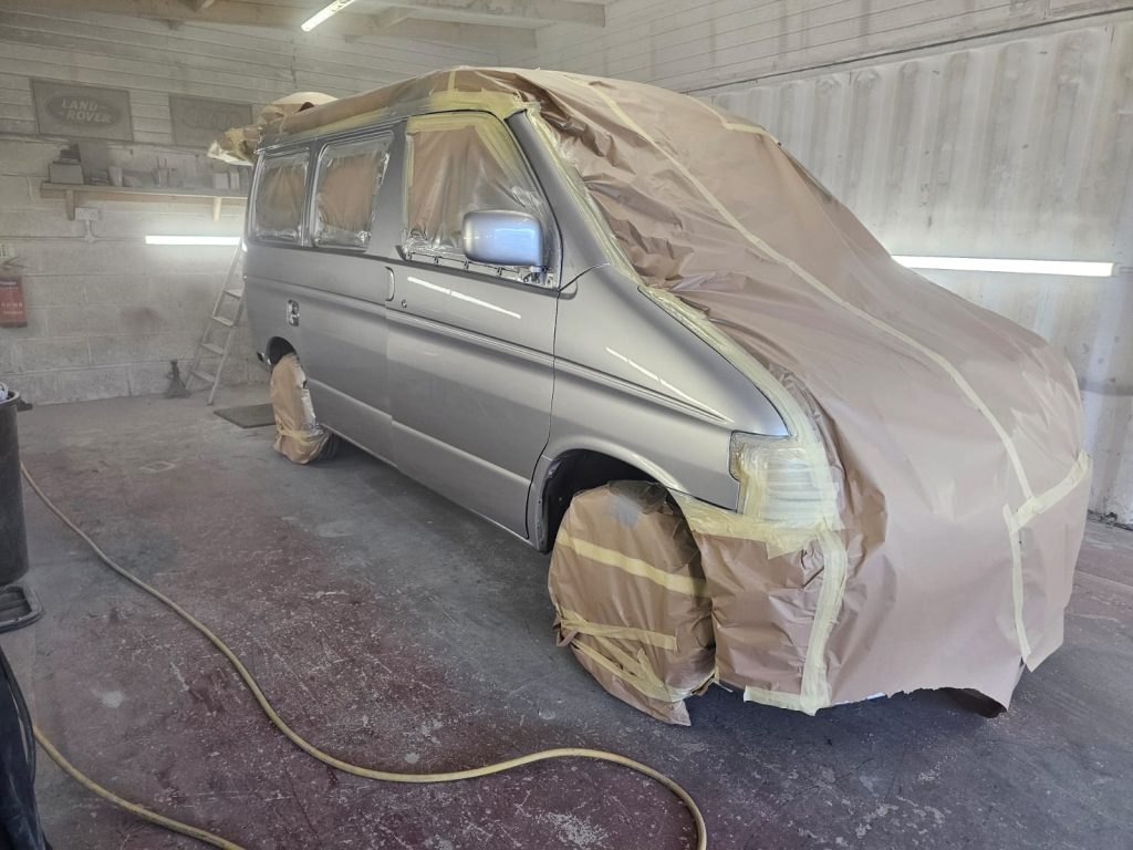 Mazda Bongo full restoration with welding and paintwork