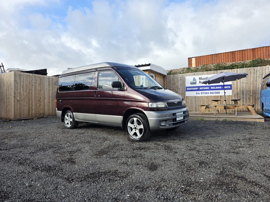 Mazda Bongo campervan parked outdoors ready for adventure