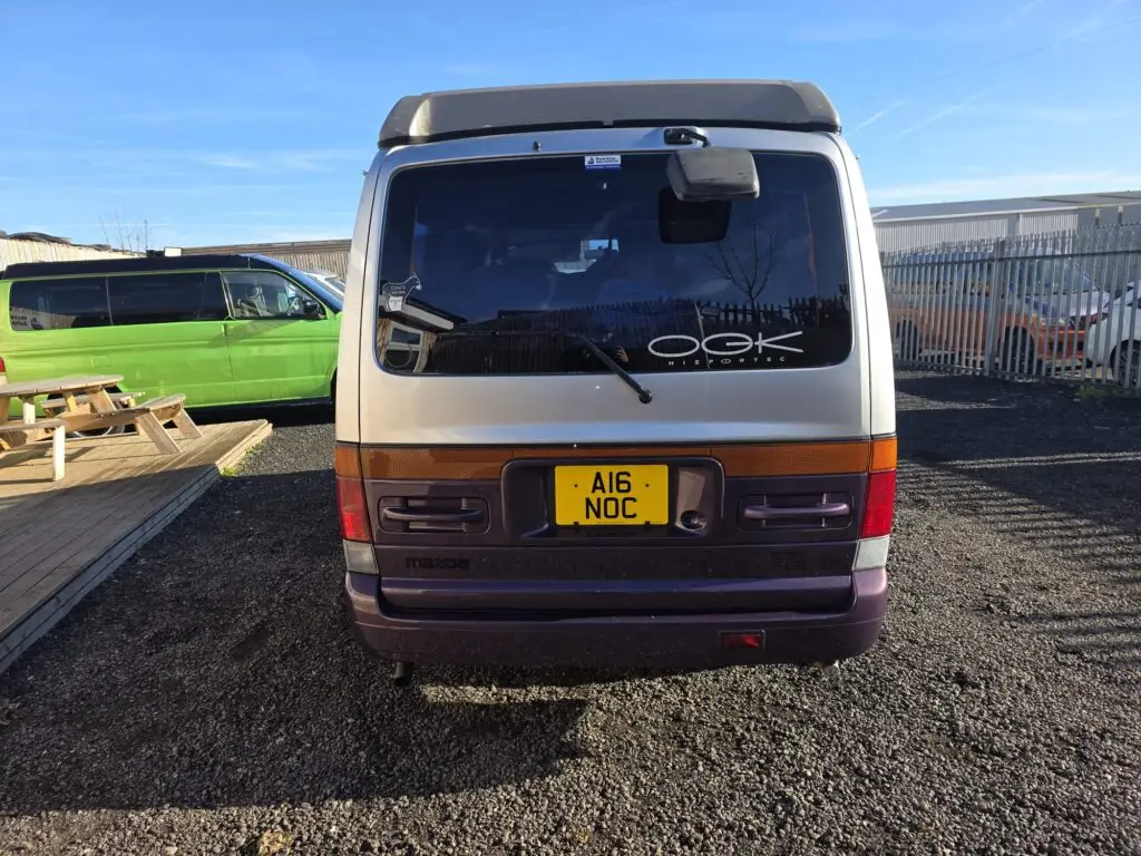 Completed Mazda Bongo Bronze Restoration with unique finish