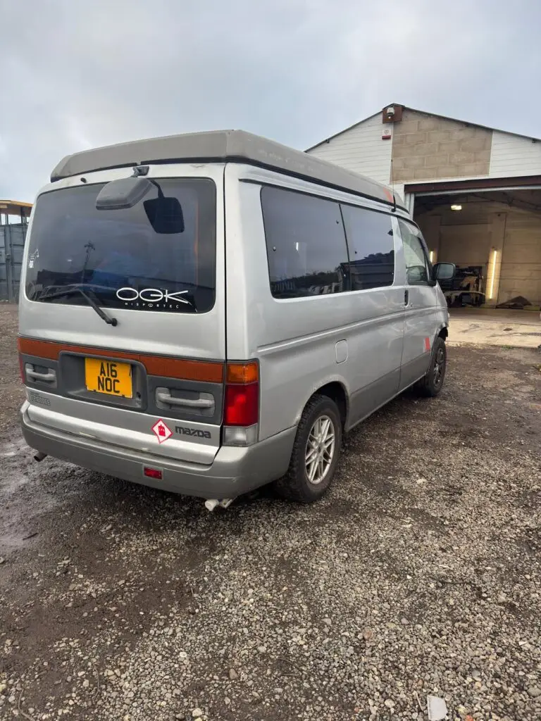 Mazda Bongo Bronze Restoration