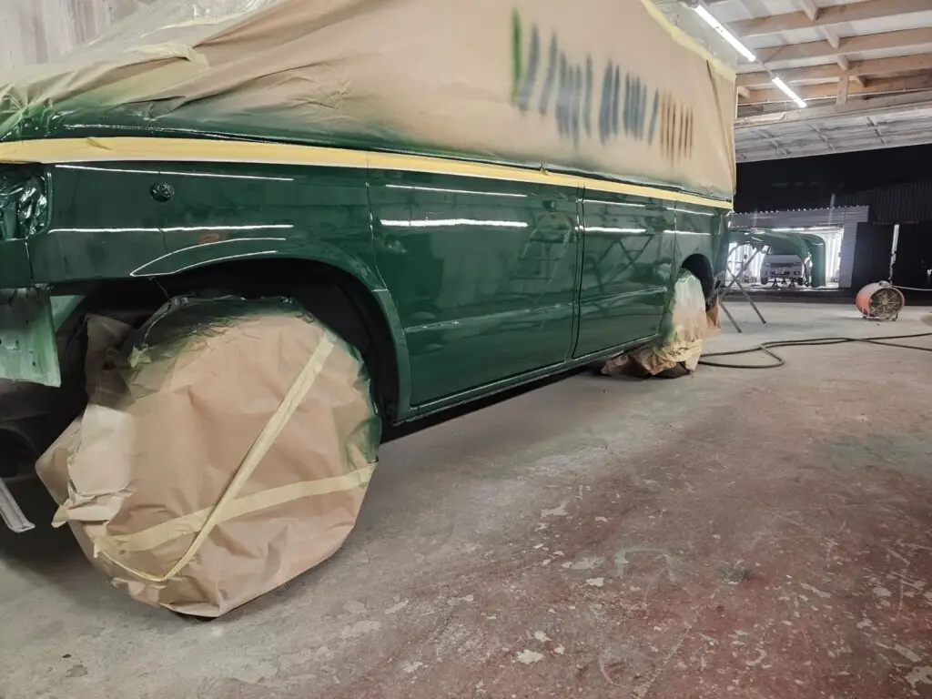 Mazda Bongo British racing green