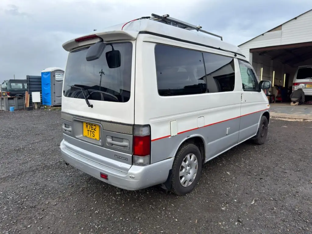 Mazda Bongo severe corrosion restoration welding work