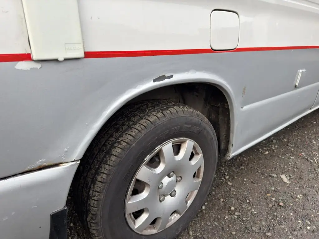 Mazda Bongo severe corrosion restoration welding work