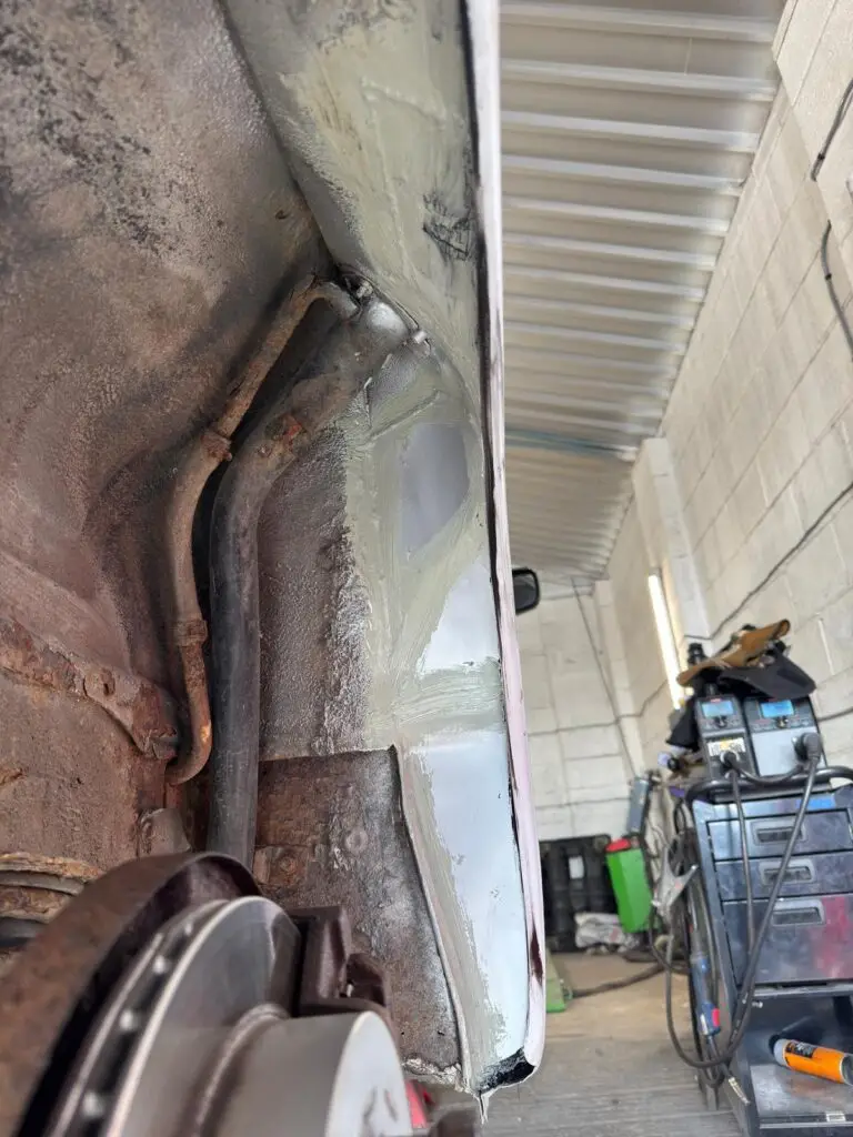 Mazda Bongo severe corrosion restoration