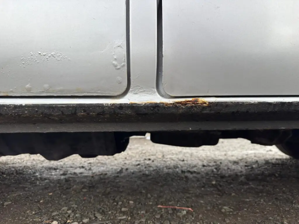 Mazda Bongo severe corrosion restoration welding work