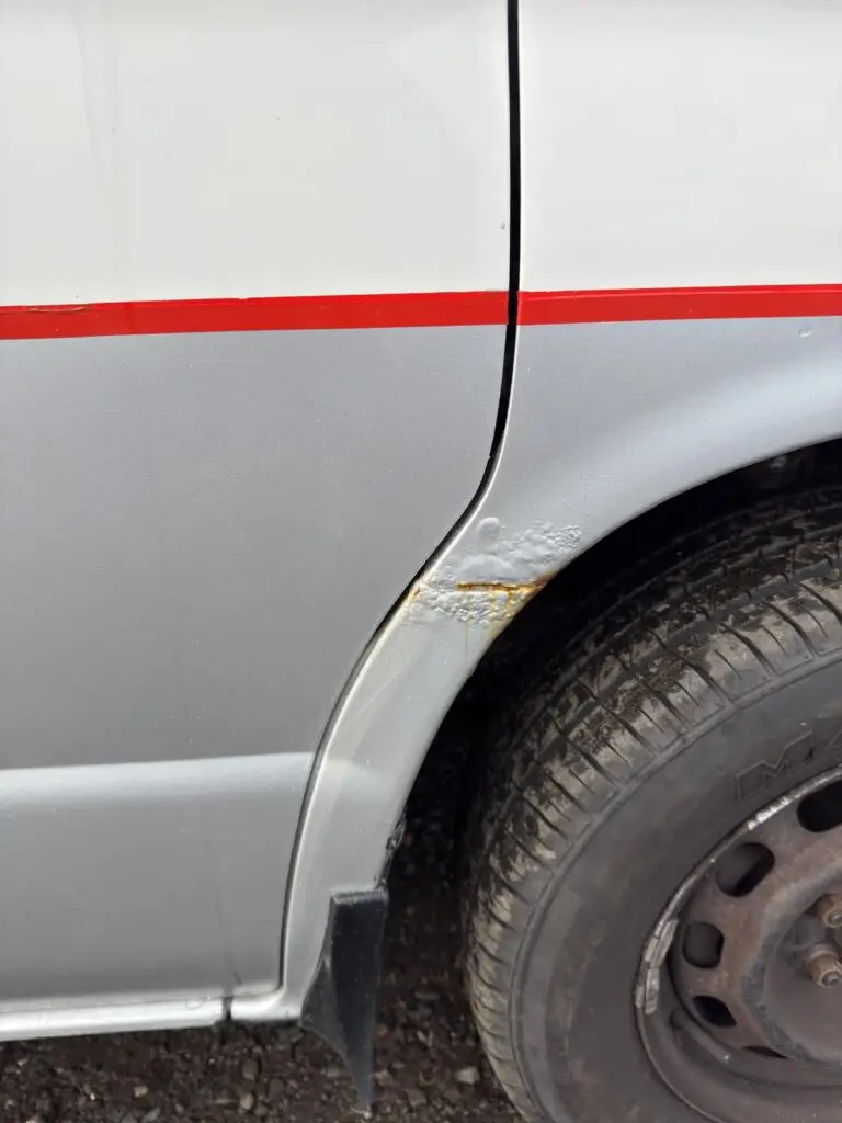 Mazda Bongo severe corrosion restoration welding work