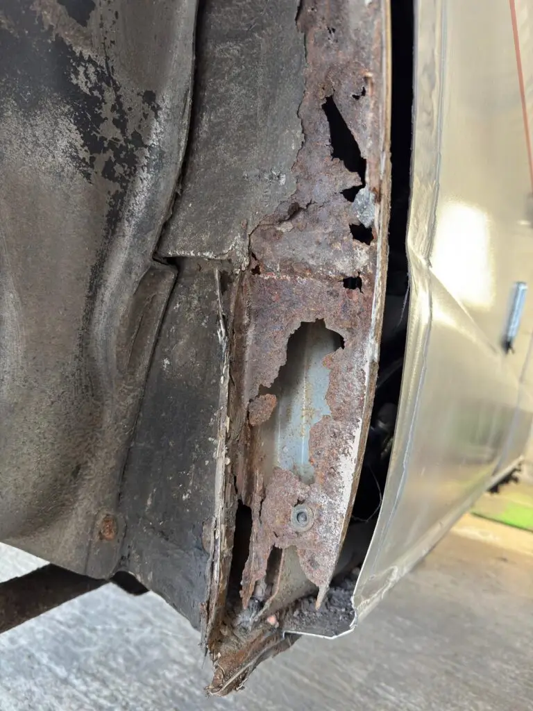 Mazda Bongo severe corrosion restoration