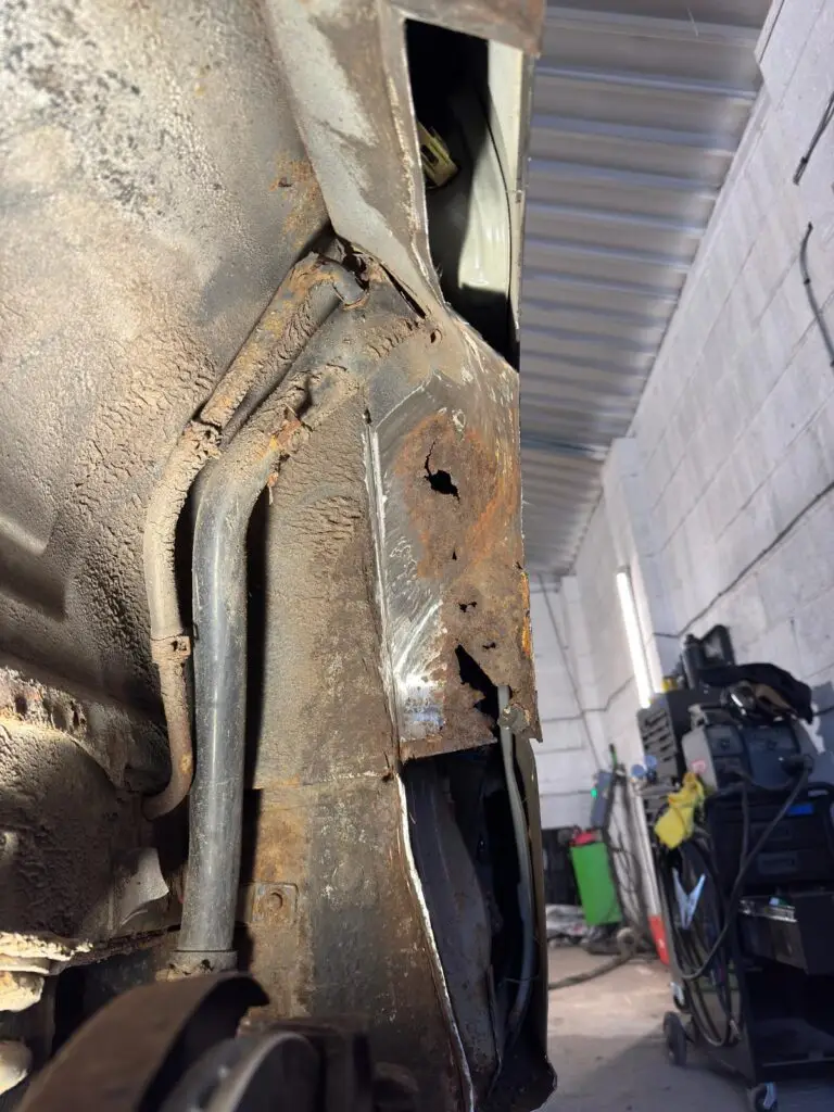 Mazda Bongo severe corrosion restoration