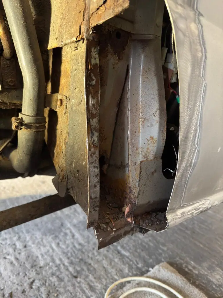 Mazda Bongo severe corrosion restoration