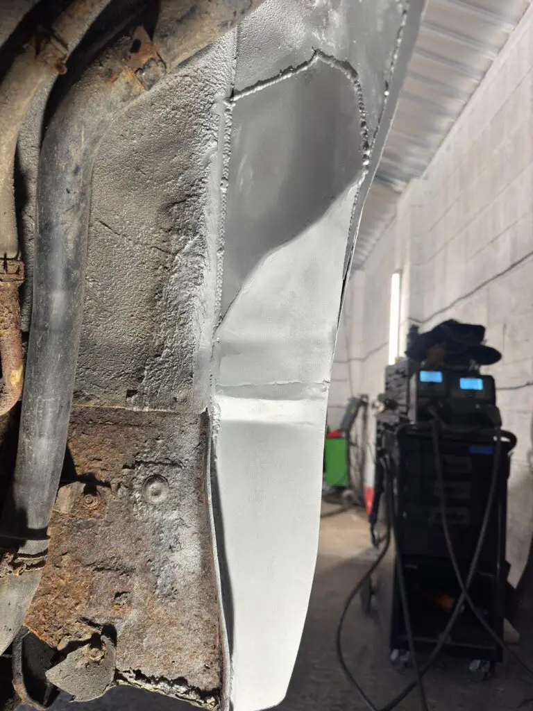 Mazda Bongo severe corrosion restoration