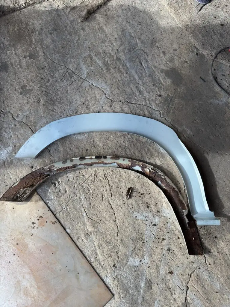 Mazda Bongo severe corrosion restoration
