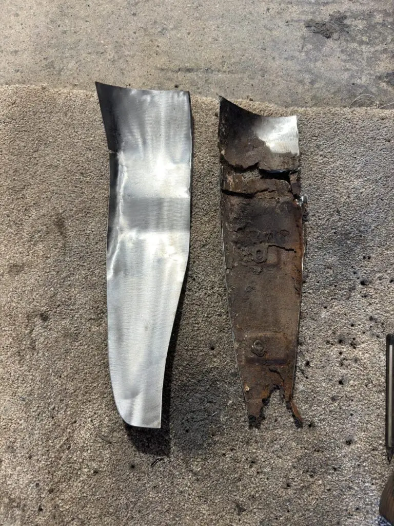 Mazda Bongo severe corrosion restoration