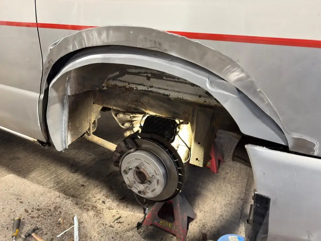 Mazda Bongo severe corrosion restoration
