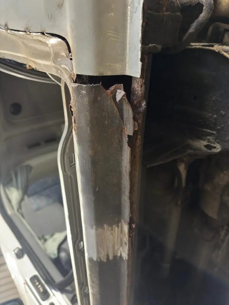 Mazda Bongo severe corrosion restoration