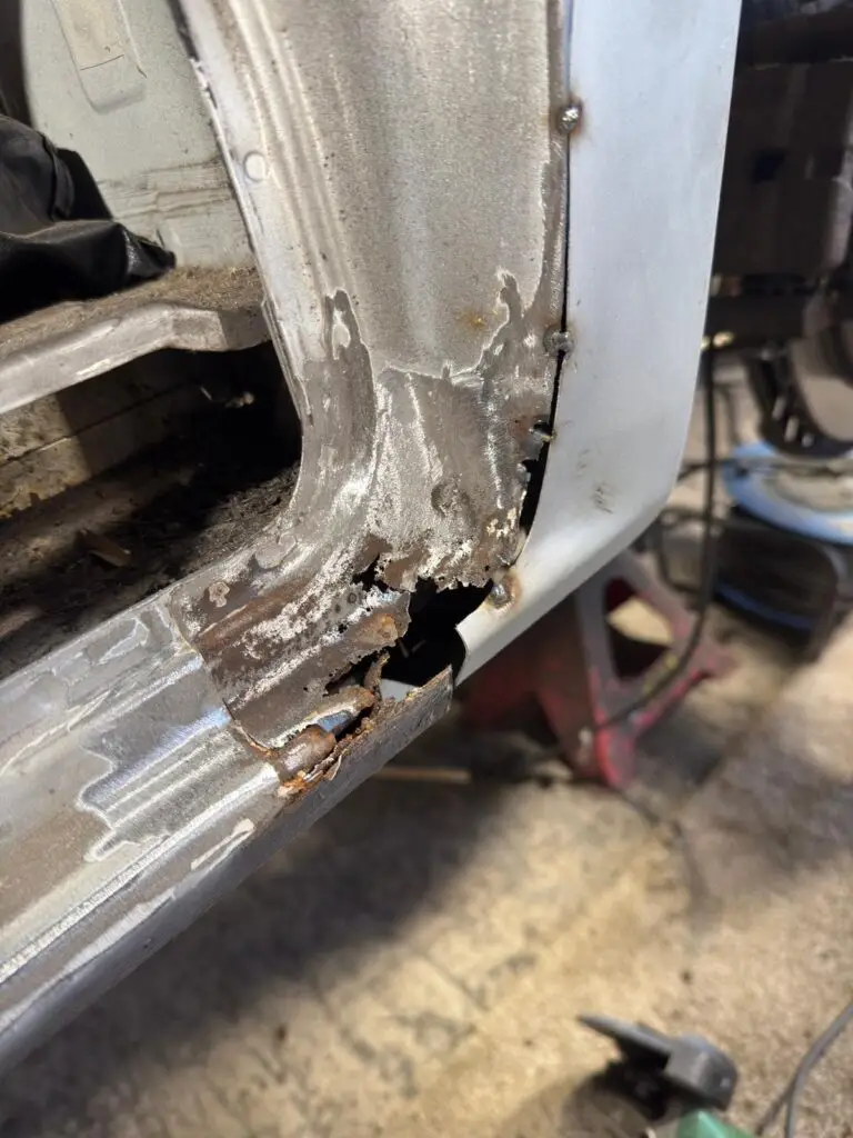 Mazda Bongo severe corrosion restoration