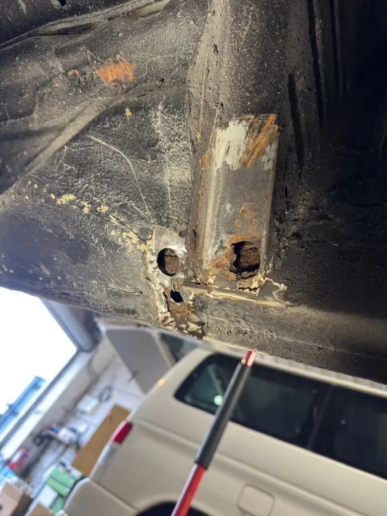 Mazda Bongo severe corrosion restoration