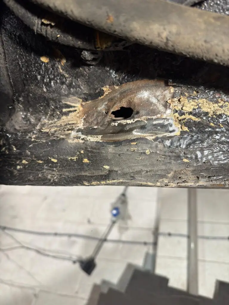 Mazda Bongo severe corrosion restoration