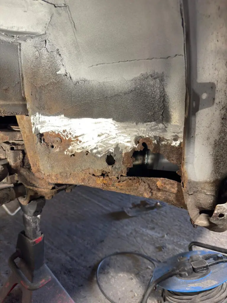 Mazda Bongo severe corrosion restoration