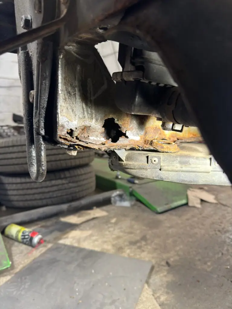 Mazda Bongo severe corrosion restoration