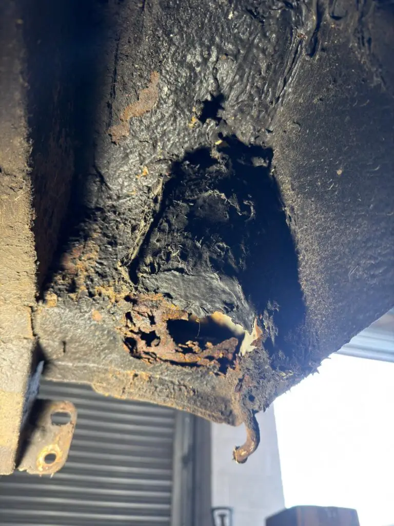 Mazda Bongo severe corrosion restoration
