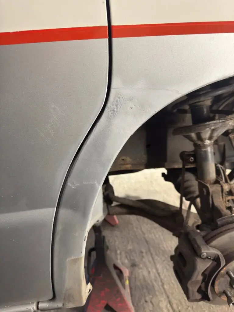 Mazda Bongo severe corrosion restoration