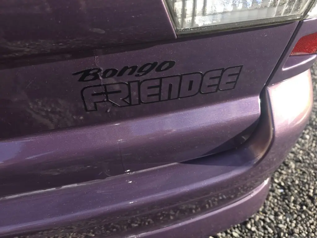 Mazda Bongo polished headlamps and new decals