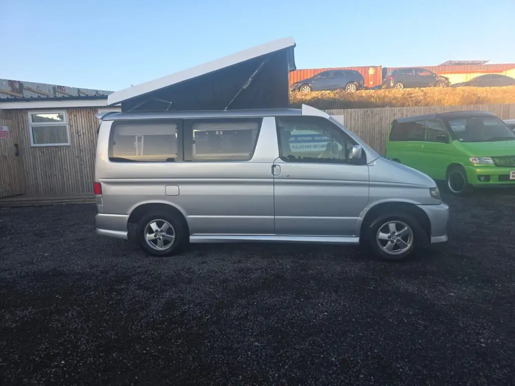 Mazda Bongo fresh import for sale with new gloss black conversion