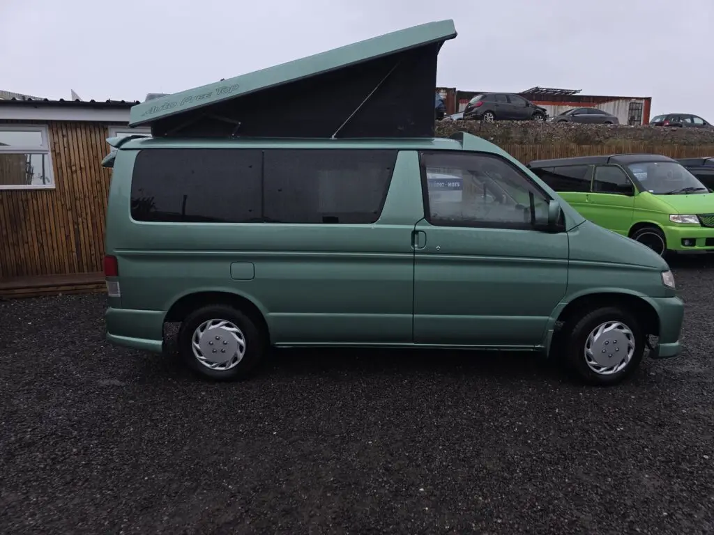 Your Van Your Way Mazda Bongo in metallic mint green