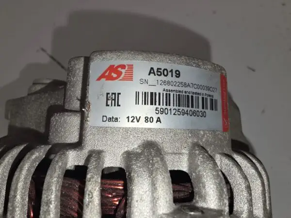 Mazda Bongo 2.5TD Alternator – Used - Mazda Bongo Auto Centre