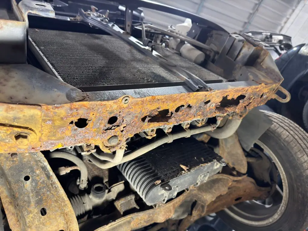 Mazda Bongo full restoration before welding work