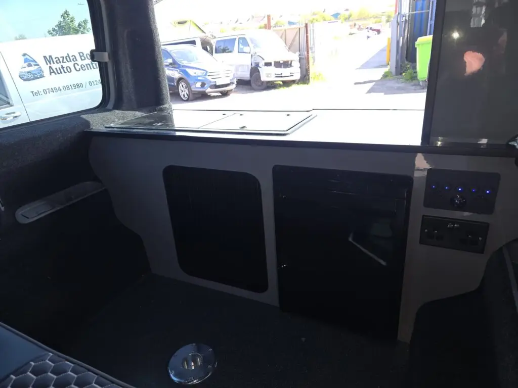 Mazda Bongo rear conversion living space