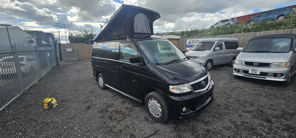 Mazda Bongo Aero Campervan for Sale with Pop Top Roof